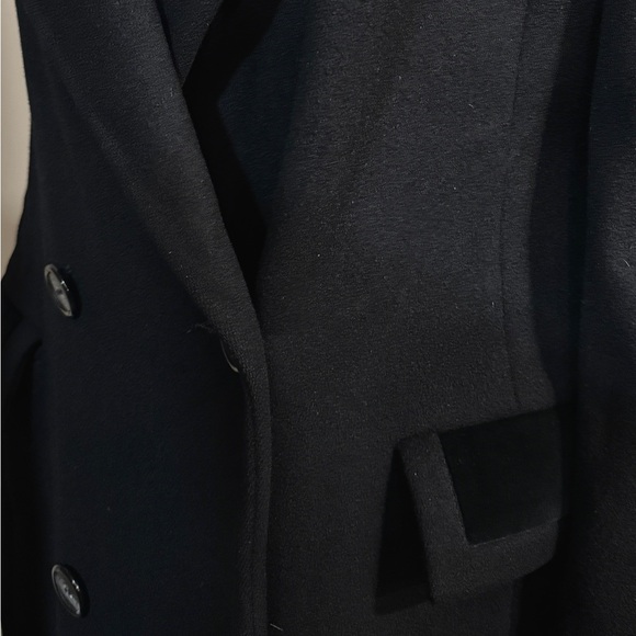 JGHook Long Black Trench Coat - Picture 10 of 16